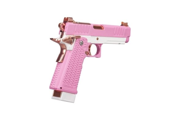 Šratasvydžio pistoletas G&G STP45 Hi-Capa Pink 3
