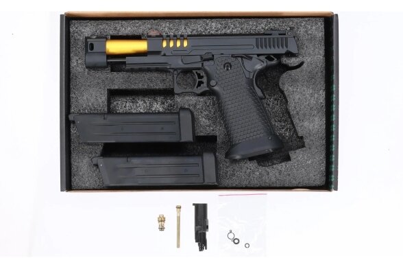 Šratasvydžio pistoletas SA-VGP23 VAPOR Black and Gold 8 Šratasvydžio pistoletas SA-VGP23 VAPOR Black and Gold 8
