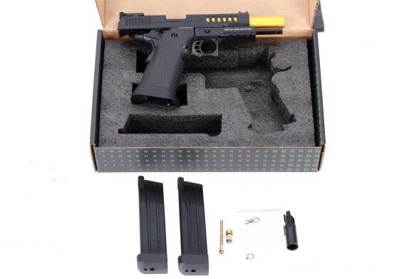 Šratasvydžio pistoletas VGP25 VAPOR Black and Gold 8