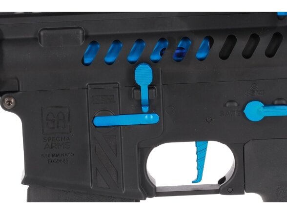 Airsoft AR-15 HAL2 ETU, Blue Edition, Light Ops 3