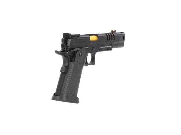 Airsoft GBB Pistol SA-VGP23 VAPOR Black and Gold 10