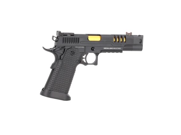 Airsoft GBB Pistol SA-VGP23 VAPOR Black and Gold 1
