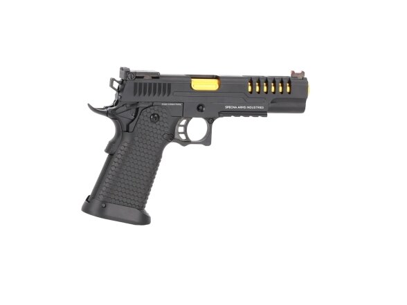 Airsoft GBB Pistol SA-VGP25 VAPOR Black and Gold 1