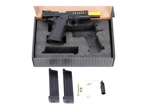 Airsoft GBB Pistol SA-VGP25 VAPOR Black and Gold 8