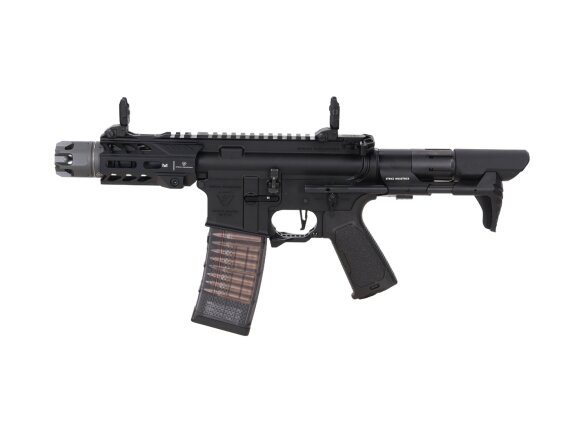 Strike Industries x EMG Raider PDW CGS CQB GBBR 4" Carbine – Black Strike Industries x EMG Raider PDW CGS CQB GBBR 4" Carbine – Black