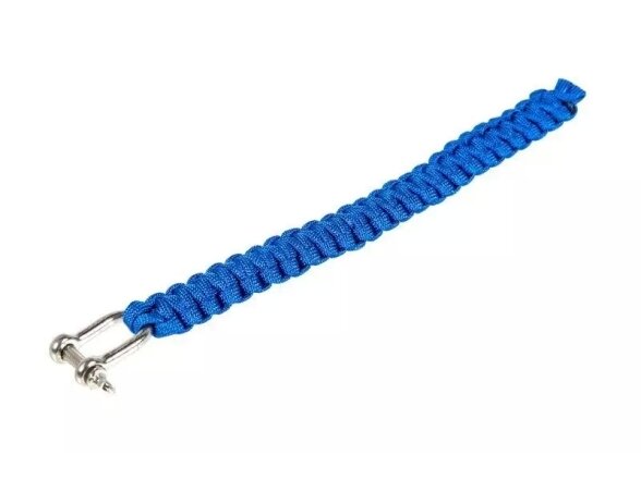 Survival Bracelet (U) - Blue 2 Survival Bracelet (U) - Blue 2