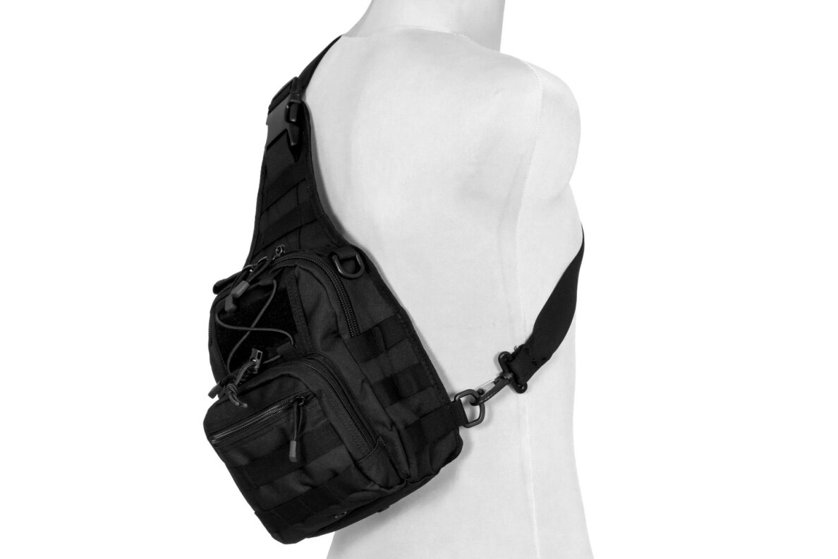 Tactical Shoulder Bag - Black 4 Tactical Shoulder Bag - Black 4