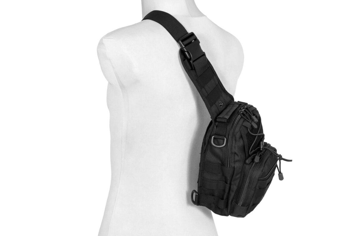 Tactical Shoulder Bag - Black Tactical Shoulder Bag - Black