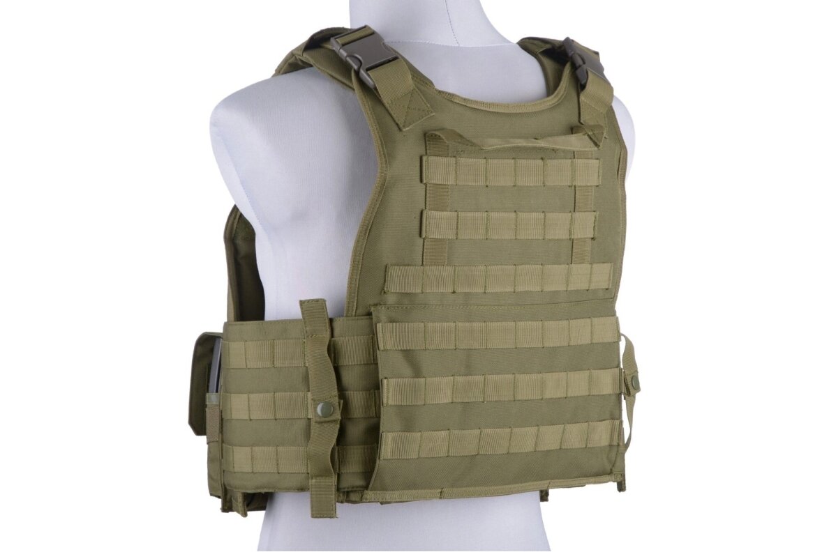 Taktinė liemenė Plate Carrier 93, olive drab 4
