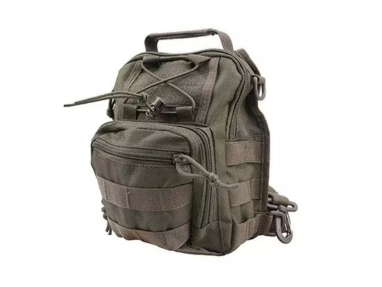 Tactical shoulder bag - olive green 3 Tactical shoulder bag - olive green 3