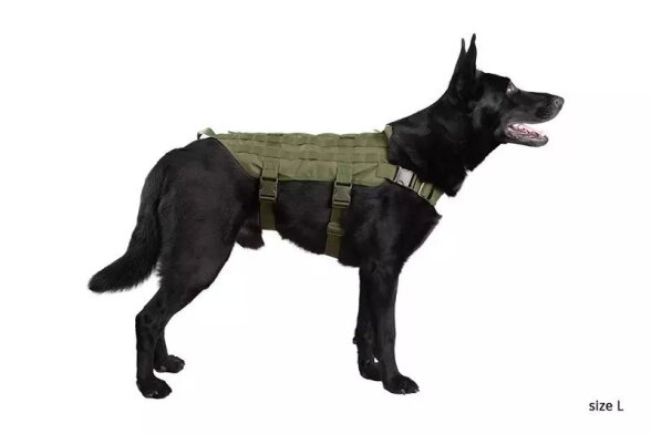 Tactical Dog Vest - Olive Drab Tactical Dog Vest - Olive Drab