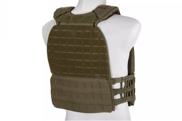 Tactical Plate Carrier MOLLE/Laser-Cut - olive 2 Tactical Plate Carrier MOLLE/Laser-Cut - olive 2