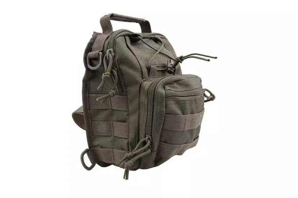 Tactical shoulder bag - olive green 1 Tactical shoulder bag - olive green 1