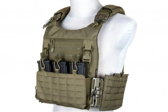 Taktinė liemenė QR plate carrier, Olive 1
