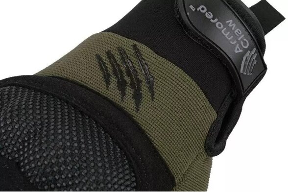 Taktinės pirštinės Armored Claw Shield Olive XL 2