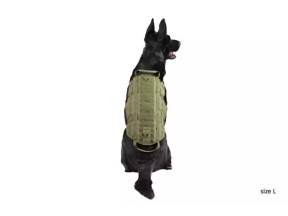 Tactical Dog Vest - Olive Drab 8