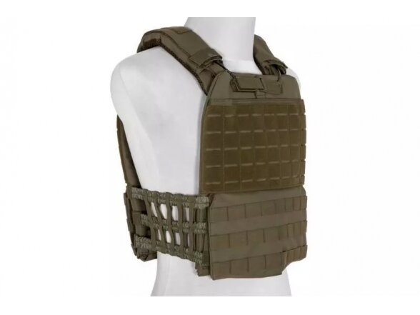 Tactical Plate Carrier MOLLE/Laser-Cut - olive 1 Tactical Plate Carrier MOLLE/Laser-Cut - olive 1