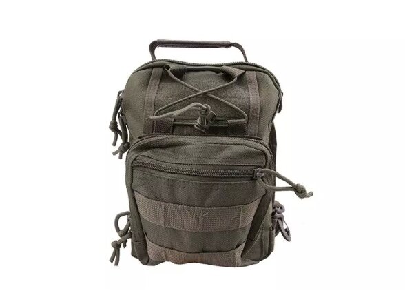 Tactical shoulder bag - olive green 2 Tactical shoulder bag - olive green 2