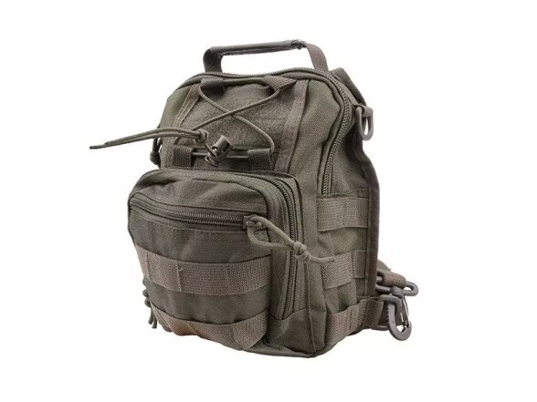 Tactical shoulder bag - olive green 5 Tactical shoulder bag - olive green 5