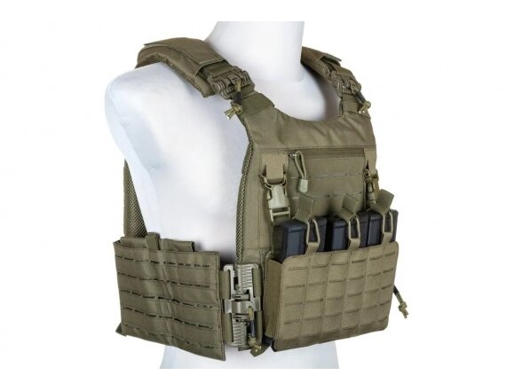 Tactical QR Plate Carrier Vest , Olive 4 Tactical QR Plate Carrier Vest , Olive 4