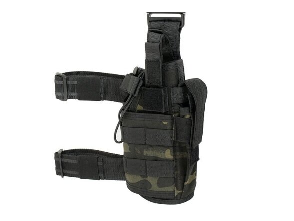 Drop-leg pistol holster , Multicam-Black 1