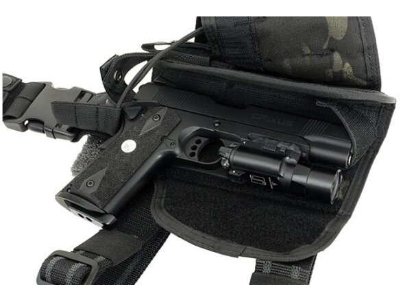 Drop-leg pistol holster , Multicam-Black 2