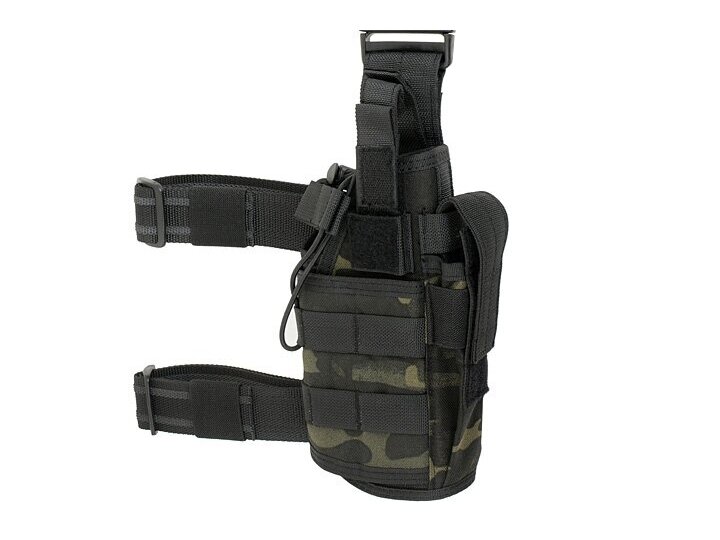 Drop-leg pistol holster , Multicam-Black 1