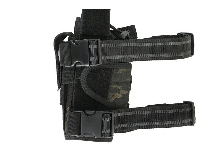 Drop-leg pistol holster , Multicam-Black 3