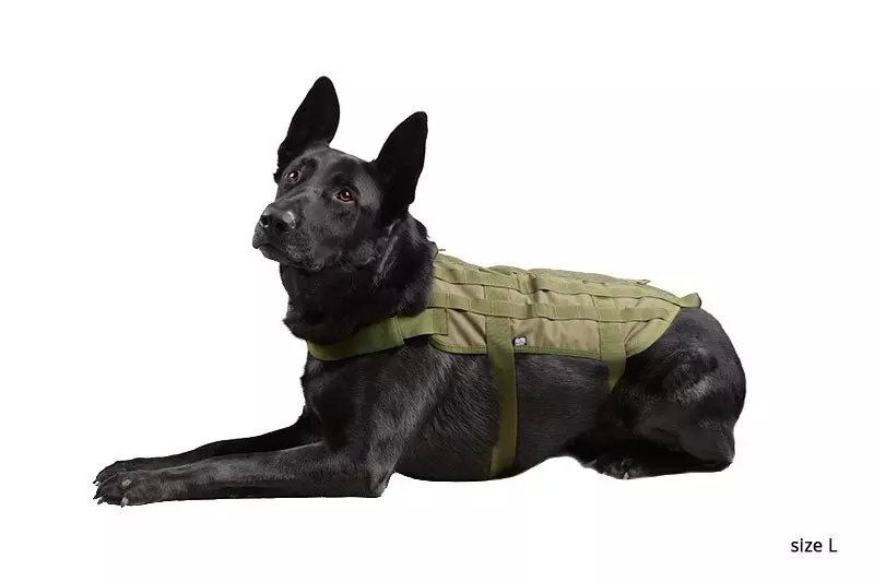 Tactical Dog Vest - Olive Drab 7 Tactical Dog Vest - Olive Drab 7