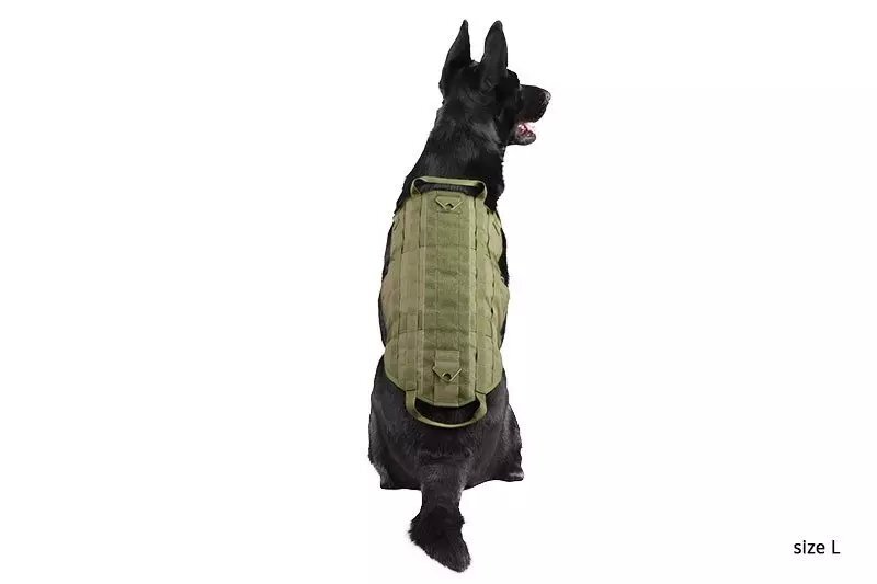 Tactical Dog Vest - Olive Drab 8 Tactical Dog Vest - Olive Drab 8