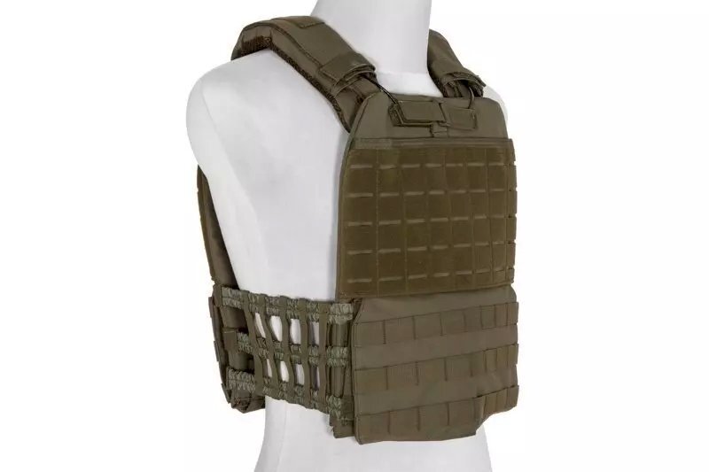 Tactical Plate Carrier MOLLE/Laser-Cut - olive 1 Tactical Plate Carrier MOLLE/Laser-Cut - olive 1