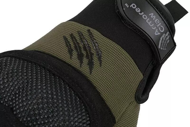 Taktinės pirštinės Armored Claw Shield Olive XL 2