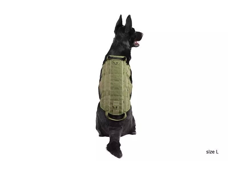 Tactical Dog Vest - Olive Drab 8