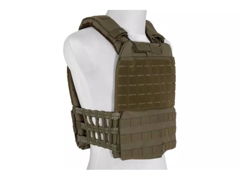 Tactical Plate Carrier MOLLE/Laser-Cut - olive 1 Tactical Plate Carrier MOLLE/Laser-Cut - olive 1
