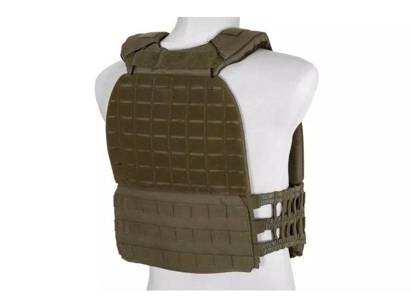 Tactical Plate Carrier MOLLE/Laser-Cut - olive 2 Tactical Plate Carrier MOLLE/Laser-Cut - olive 2