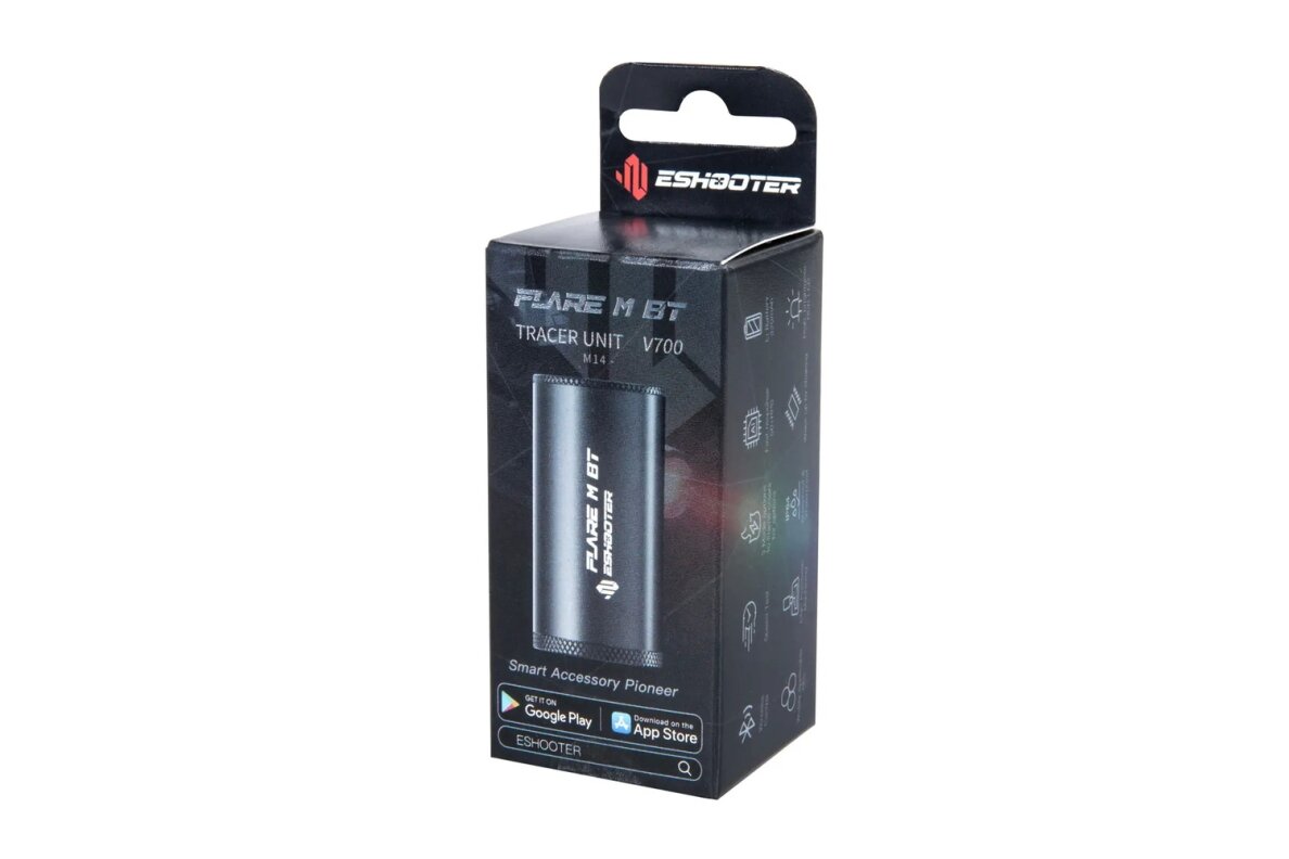 Tracer E-Shooter FLARE M BT Silencer Black 1