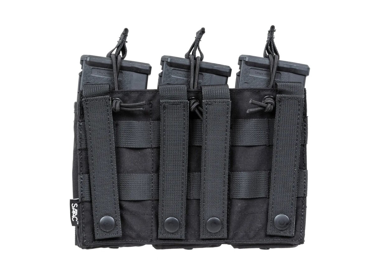 Tripple Mag Pouch for m4/m16, Black 1