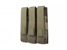 Triple magazine pouch for MP5 type magazines - olive