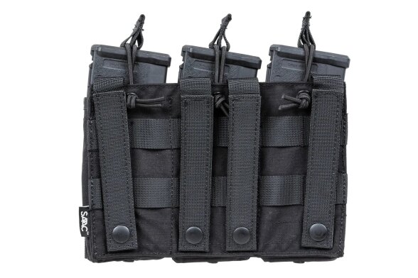 Trigubas Open Tactical Molle krepšelis AR-15, Juodas 1
