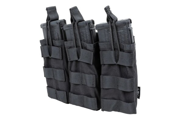Trigubas Open Tactical Molle krepšelis AR-15, Juodas 3