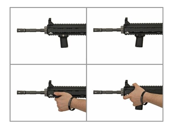 Short Grip RIS, Dark Earth 7