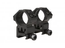 Two-part 30mm optics mount for RIS rail (high)