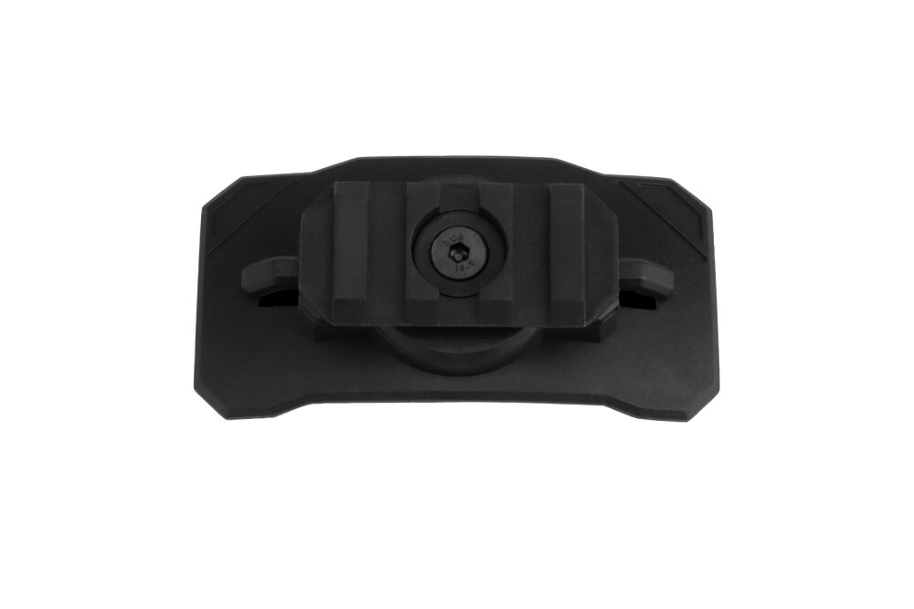 Universal flashlight mount for Wosport helmet Black 5