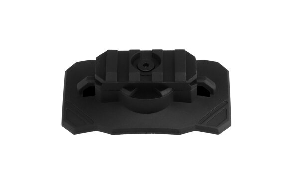Universal flashlight mount for Wosport helmet Black 3