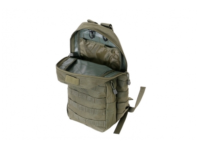 3L water pouch carrier/backpack - Olive 3
