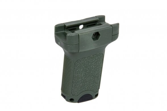 Vertikali rankena RIS / KeyMod / M-LOK bėgeliui – Olive 1