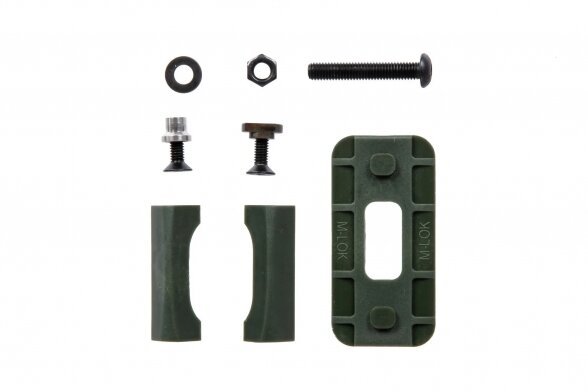 Vertikali rankena RIS / KeyMod / M-LOK bėgeliui – Olive 3