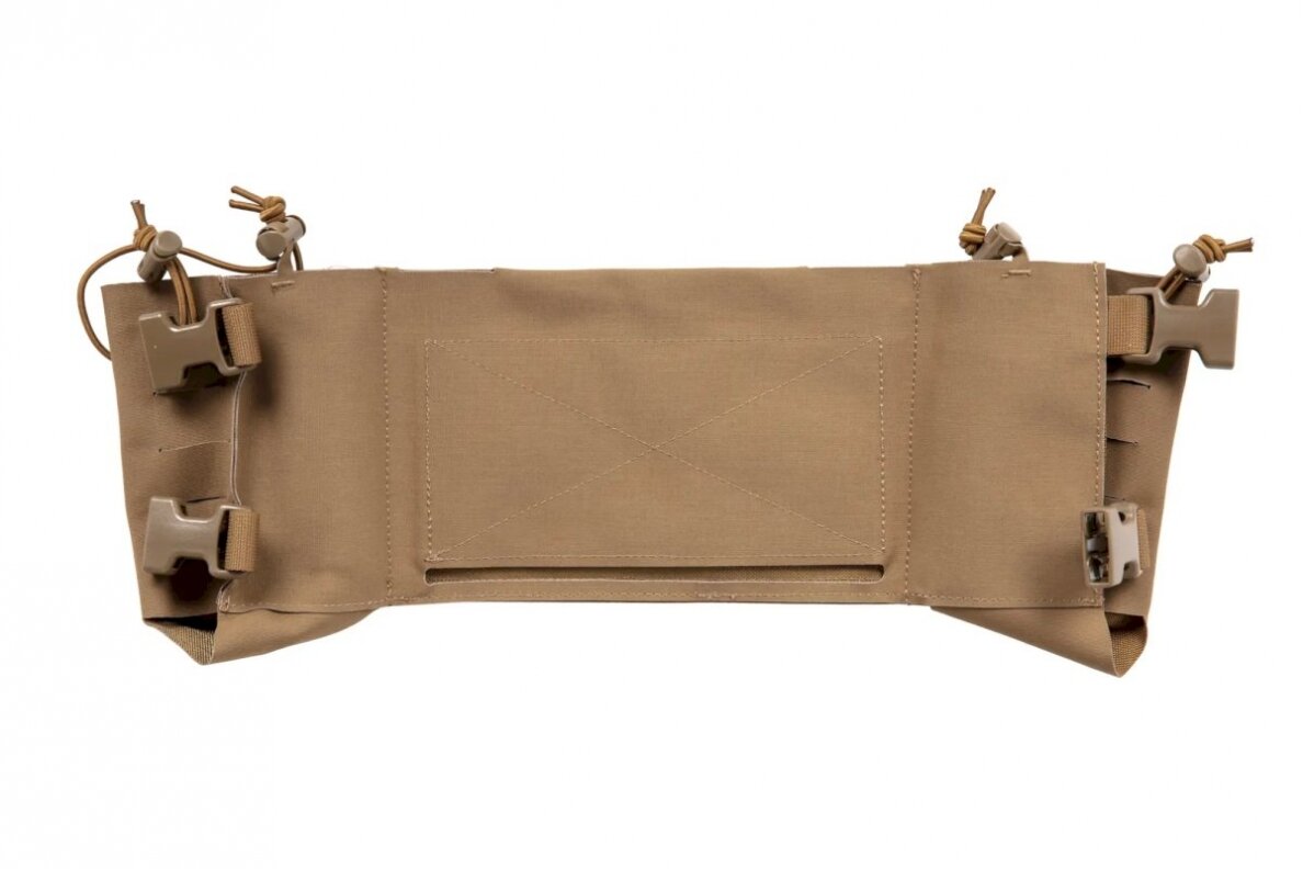 Wosport Chassis I administration panel for the Chest Rig MK4 Coyote Brown waistcoat