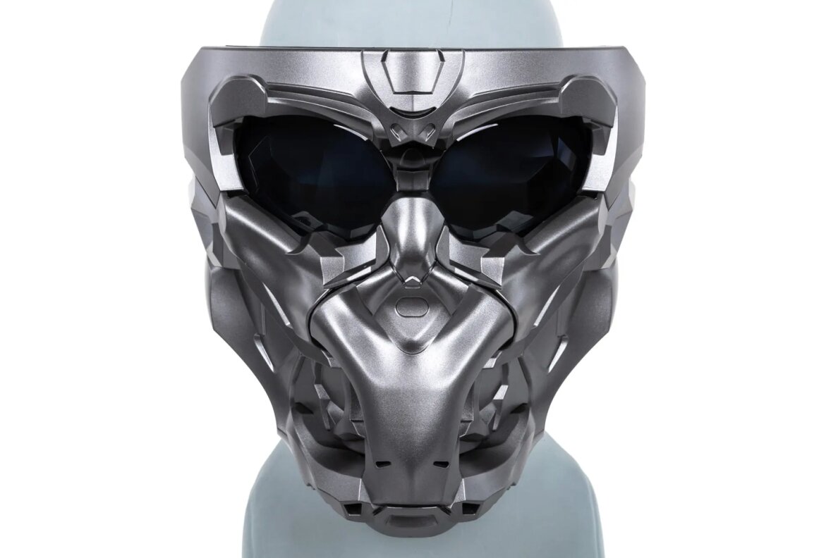 Wosport Doomsday MA-150 2-in-1 Mask Set Light Grey 6
