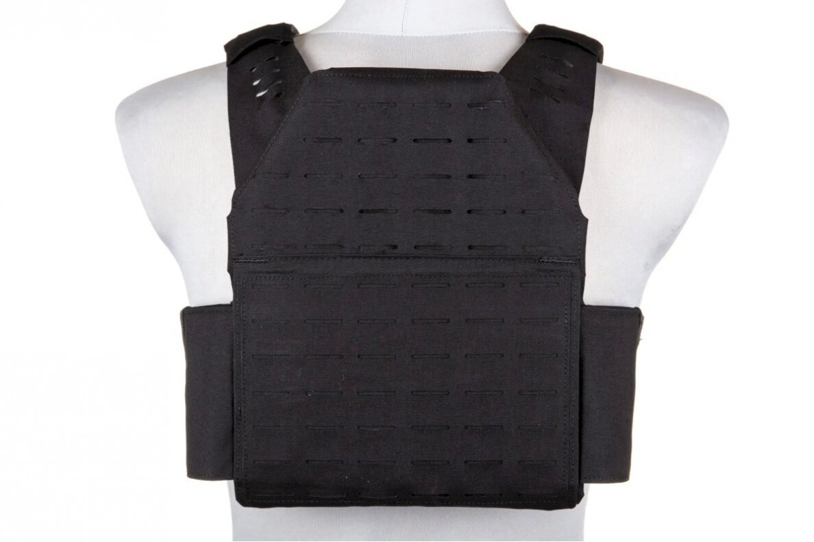 Wosport VE-97 Plate Carrier Tactical Vest Black 2